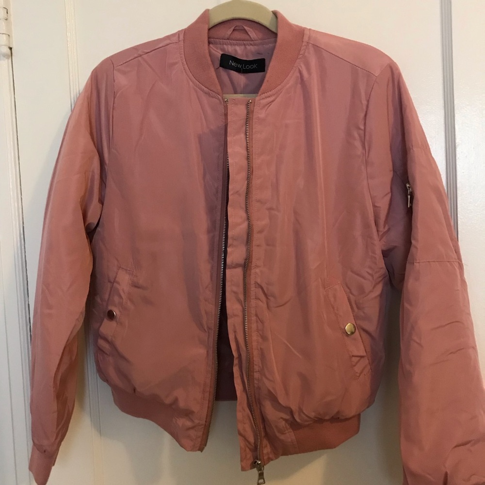Mauve Bomber Jacket